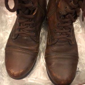 Steve Madden combat boots!